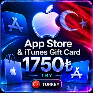 App Store & iTunes Gift Card ₺1750 TRY | TURKEY