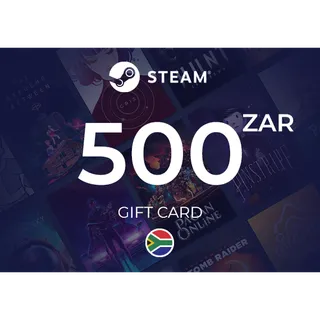500 ZAR Steam Wallet