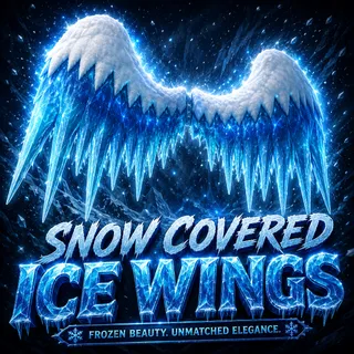 Snow Covered Ice Wings