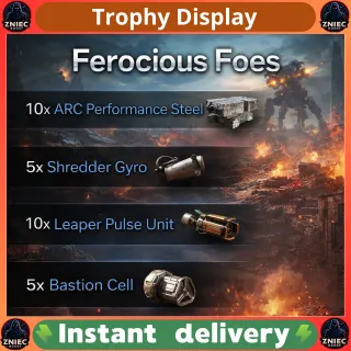 Trophy Display 3/5 | Ferocious Foes | ARC Raiders