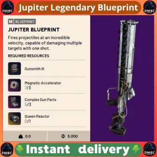 Jupiter Legendary Blueprint - ARC Raiders