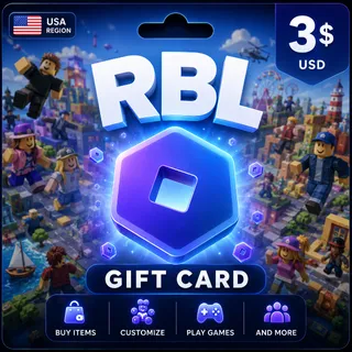 🎁 RBL Gift Card $3 USD | USA