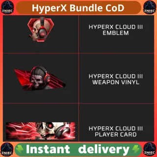 Call of Duty HyperX Bundle CoD MW3/BO6/BO7/WARZONE
