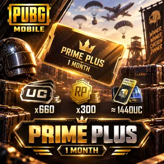 PUBG Mobile Prime Plus 1 Month