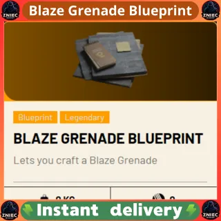 Blaze Grenade Blueprint | ARC Raiders