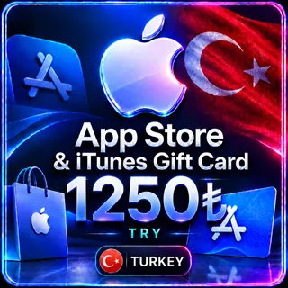 App Store & iTunes Gift Card ₺1250 TRY | TURKEY
