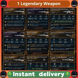 1 Legendary Weapon OR ITEMS of your choice | Borderlands 4 [PC/PS/XBOX]