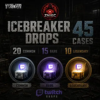 45 Cases Icebreaker Drops| Escape from Tarkov Twitch Drops 