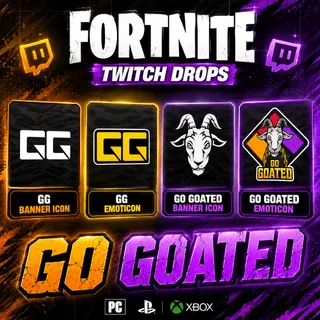Go Goated | Fortnite Twitch Drops