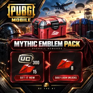 PUBG Mobile Mythic Emblem Pack
