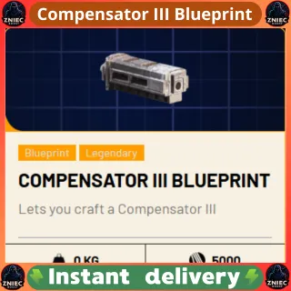 Compensator 3 Blueprint | ARC Raiders