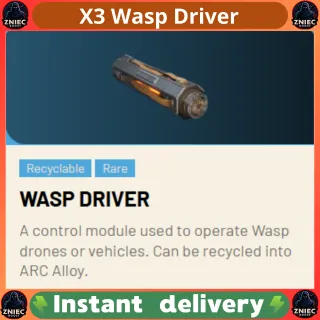 X3 Wasp Driver | ARC Raiders