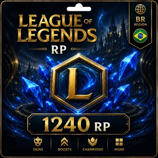 League of Legends 1240 RP