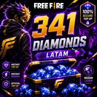 341 Diamonds | Free Fire (LATAM)