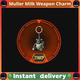 Muller Milk Weapon Charm + 60 Min 2WXP | COD Call of Duty Black Ops 7