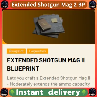 Extended Shotgun Mag 2 Blueprint | ARC Raiders