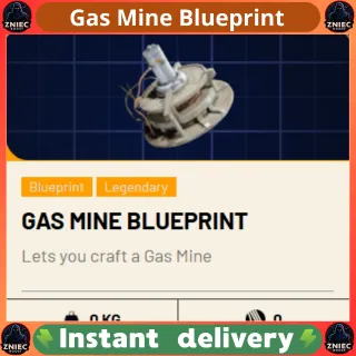 Gas Mine Blueprint | ARC Raiders