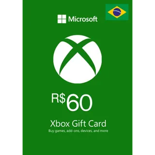 60 BRL Xbox Gift Card