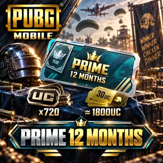 PUBG Mobile Prime 12 Months