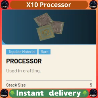 X10 Processor | ARC Raiders