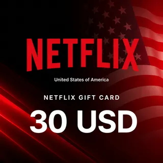 Netflix 30 USD