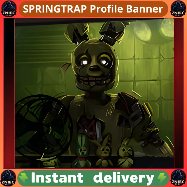 SPRINGTRAP Profile Banner | Dead by Daylight - Dead by Daylight Game ...
