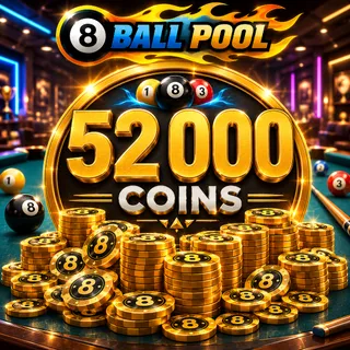 52 000 Coins | 8 Ball Pool
