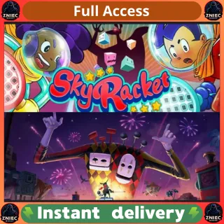 [ Epic Games 2 Game ] FIGMENT 2 + SKY RACKET | Complete Data Change