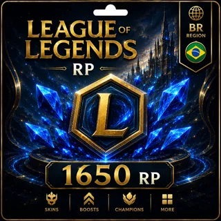 League of Legends 1650 RP