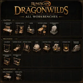 All Workbenches | RuneScape: Dragonwilds
