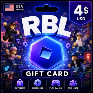 🎁 RBL Gift Card $4 USD | USA