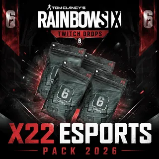 22 Esports Pack S1 2026 | Tom Clancy's Rainbow Six Siege X Twitch Drops 