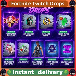 Fortnite Save the World + FNCS Major 1 | Fortnite Twitch Drops