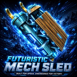 Futuristic Mech Sled