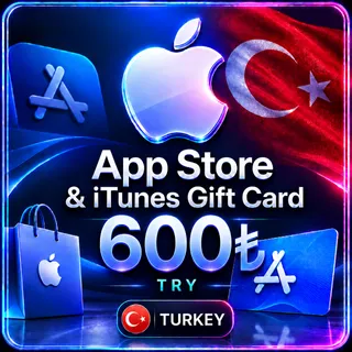 App Store & iTunes Gift Card ₺600 TRY | TURKEY