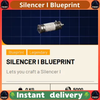 Silencer I (1) Blueprint | ARC Raiders