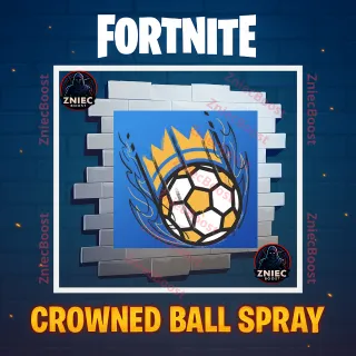 Fortnite Crowned Ball Spray - Global Code