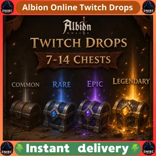 7-14 Chests | Common | Rare | Epic | Legendary | Albion Online Twitch Drops