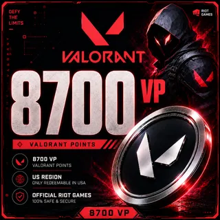 Valorant 8700 VP