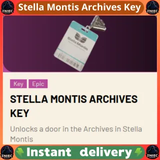 Stella Montis Archives Key | ARC Raiders