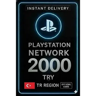 2000 TRY PlayStation Store