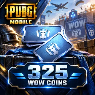 PUBG Mobile 325 WOW Coins
