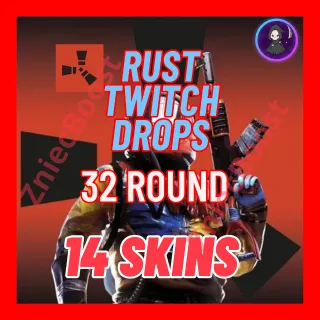 [ 32 ROUND ] Rust Home- Brewed | 14 Skins | [ Twitch Drops ]