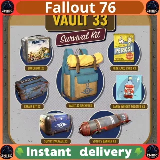 Vault 33 Survival Pack | Fallout 76