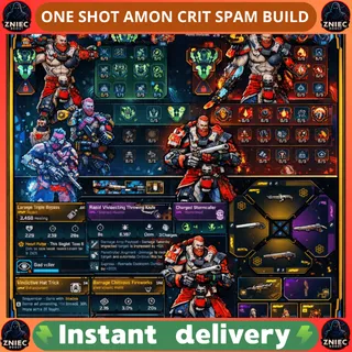ONE SHOT AMON CRIT SPAM BUILD - (UHV5 FARM) - INGAME | Borderlands 4 [PC/PS/XBOX]
