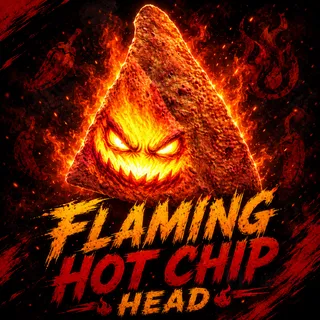 Flaming Hot Chip Head