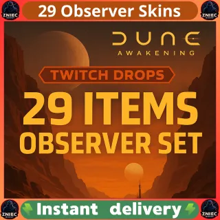 29 Observer Skins | ALL POSSIBLE Skin | Dune: Awakening Twitch Drops