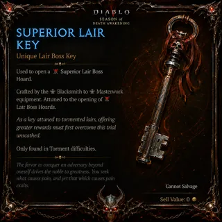 [S14] X2000 Superior Lair Key