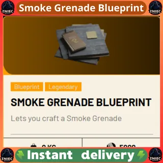 Smoke Grenade Blueprint | ARC Raiders