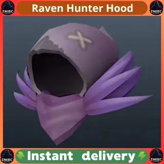 Raven Hunter Hood - Tower Defense Simulator | RBL Prime Gaming